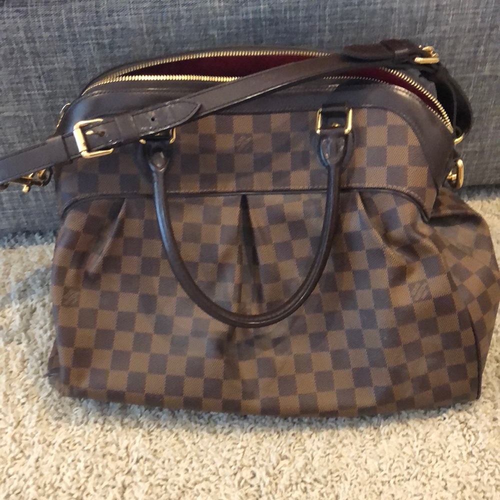 Louis Vuitton top handle and shoulder strap bag